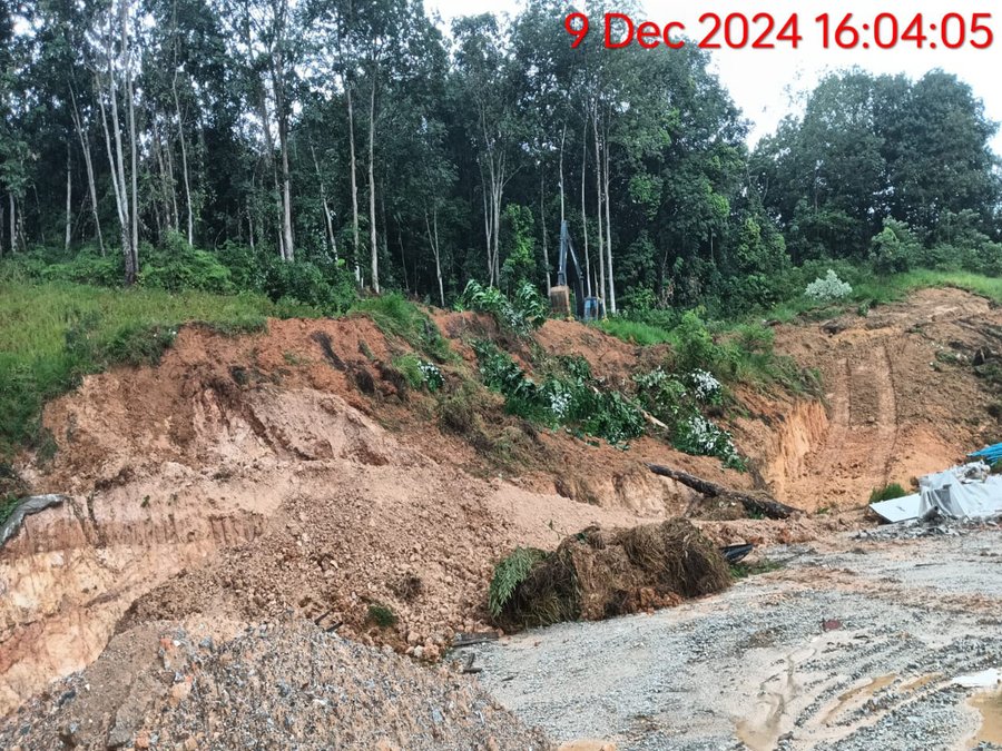 Earthwork and slope excavation